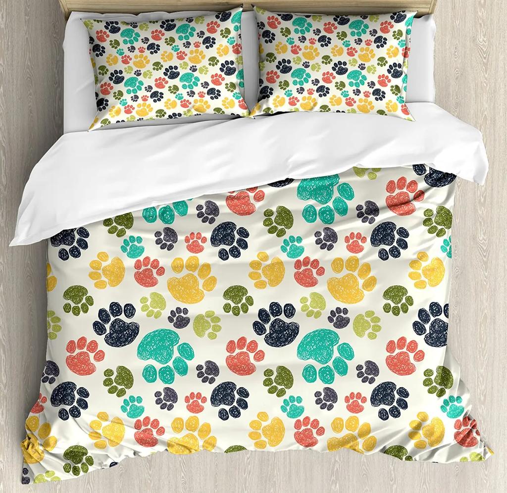 Bulldog Bedding Set For Bedroom Bed Home Group Of Young French Bulldogs With Adorable Exp Duvet Cover Quilt Cover And Pillowcase