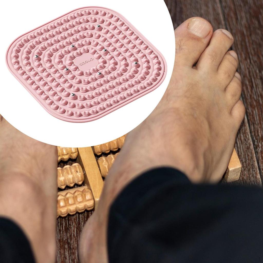 Foot Massager Mat Lightweight Non Slip Pressure Point Pad for Travel Workout