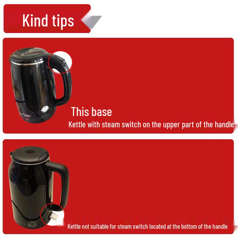 16A/13A High-Power Electric Kettle Temperature Control and Steam Switch