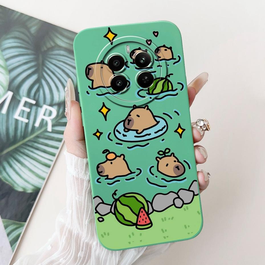 Modisches Neues Design Für Realme 12+ 12X 12 5G Kamera Schutz Handyhülle Für Realme 12X 12 Plus 5G Weiche Silikon Gelee Hüllen