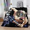 Hashibira Inosuke Demon Slayer Character Anime Blanket Lightweight Comfortable Soft Breathable Ultra Warm Blanket Bedding Travel