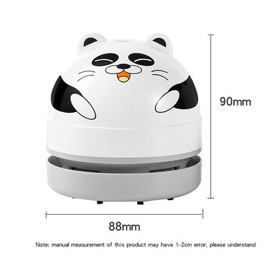 Mini Desktop Vacuum Cleaner Cute  Cordless Table Dust Sweeper Cartoon Vacuum USB Rechargeable