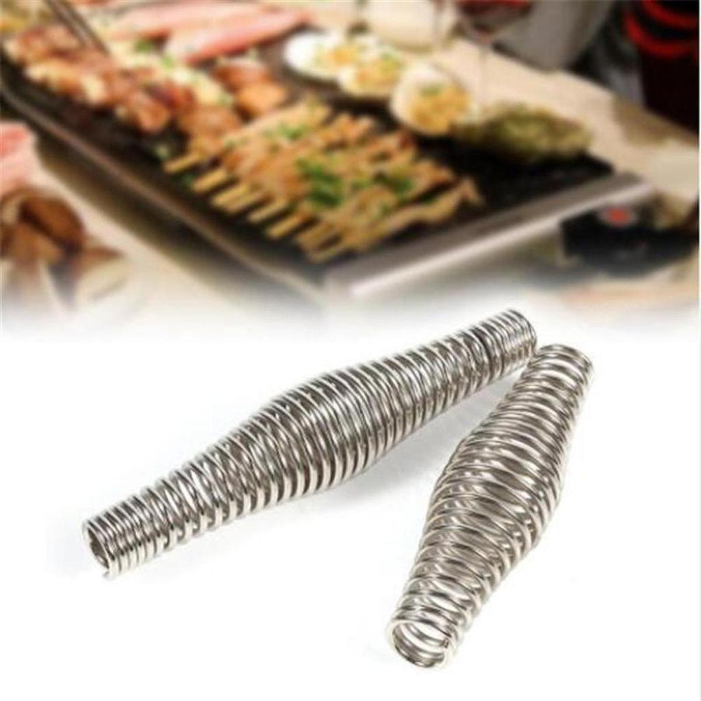 BBQ Handle Spring Multipurpose Stainless Steel Elastic Grill Replacement for Fireplace