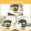 Small Lily Tree Fake Flower Bonsai For Indoor Home Decor And Photography Props