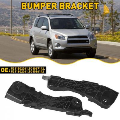 Bumper Retainer Set For 2006-2012 Toyota RAV4 Primed Front 2Pc