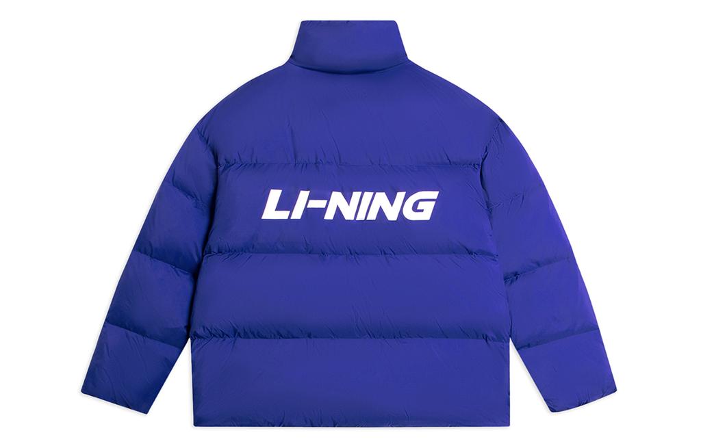 Men's Jacket Li-Ning Li Ning Down Jacket Unisex Dark Blue