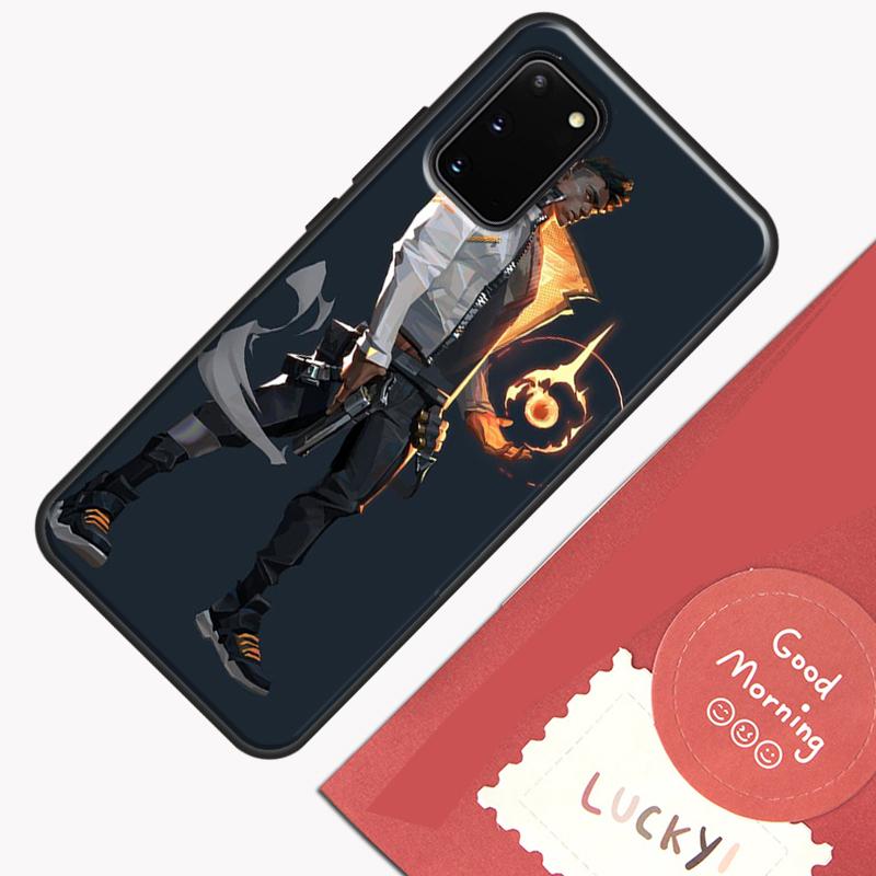 Valorant Game Case For Samsung Galaxy S22 S21 S23 Ultra Note 20 S8 S9 S10 Note 10 Plus S20 FE Back Cover