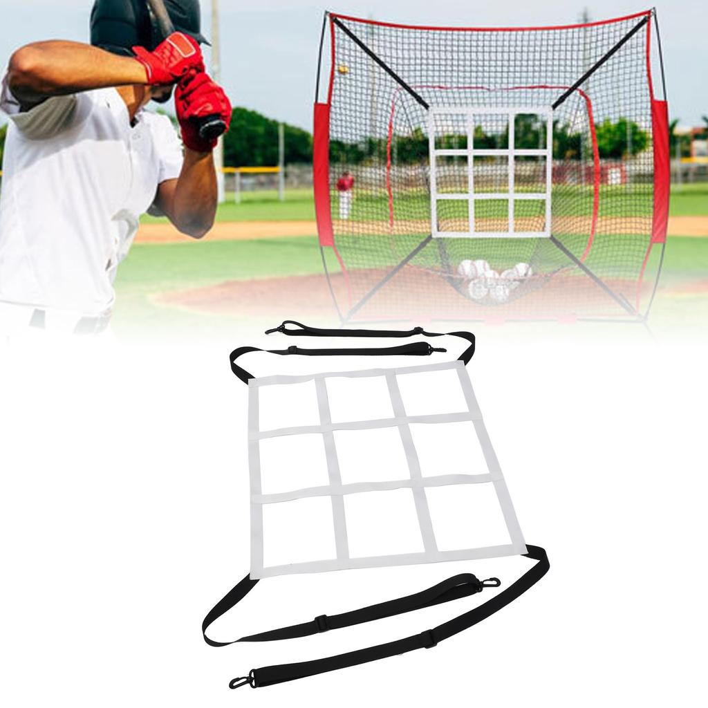 Strike Zone Target Portable   Training Aid Equipment Baseball Softball Pitching Target for Hitting Batting