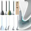 Golf Toilet Silicone Brushes With Holder Setclose Bathroom Cleaning Soft Tools