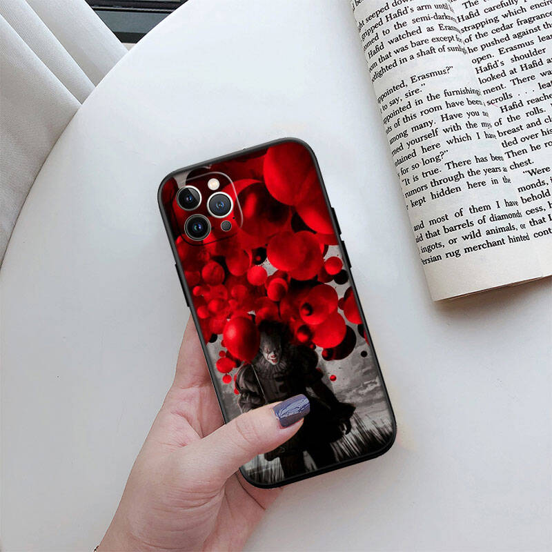 MH72 It Clown Phone Shell Case for Redmi Note 12 12S 12C 13 13C 13R 14 14S 14R 14C Pro Max Plus A3 A3X A4 A5 11A 13X