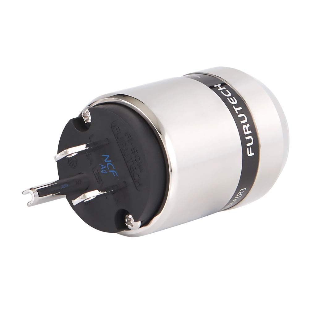 

FURUTECH grade 3P power plug 125V FI-48M-NCF(Ag) High-end [Silver-plated] (15A AC)