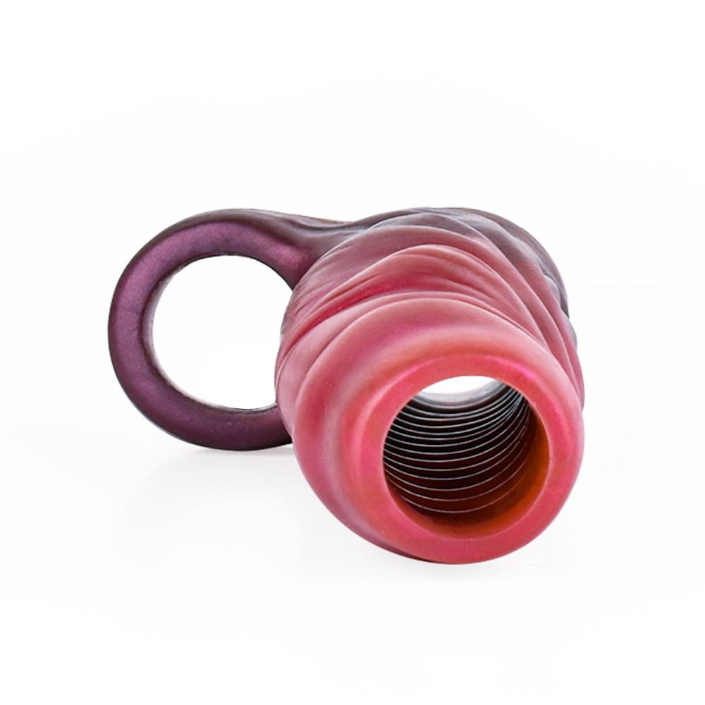 Erwachsenen Sexspielzeug Silikon Penis Hülle Verlängerung Kondom Vergrößerung Strap On Realistischer Dildo für Männer