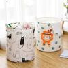 Clothing Laundry Baskets 1PC For Home Bathroom Cat Print Save Space Household Supplies Toy Storage Box Laundry Bucket