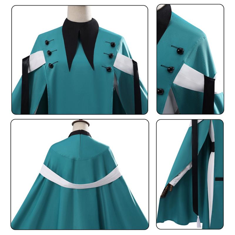 Anime Hexenhut Atelier Coco Agott Cosplay Kostüm Komplettset Damen Uniformkleid Umhang Hexenhut Halloween Rollenspiel Outfit