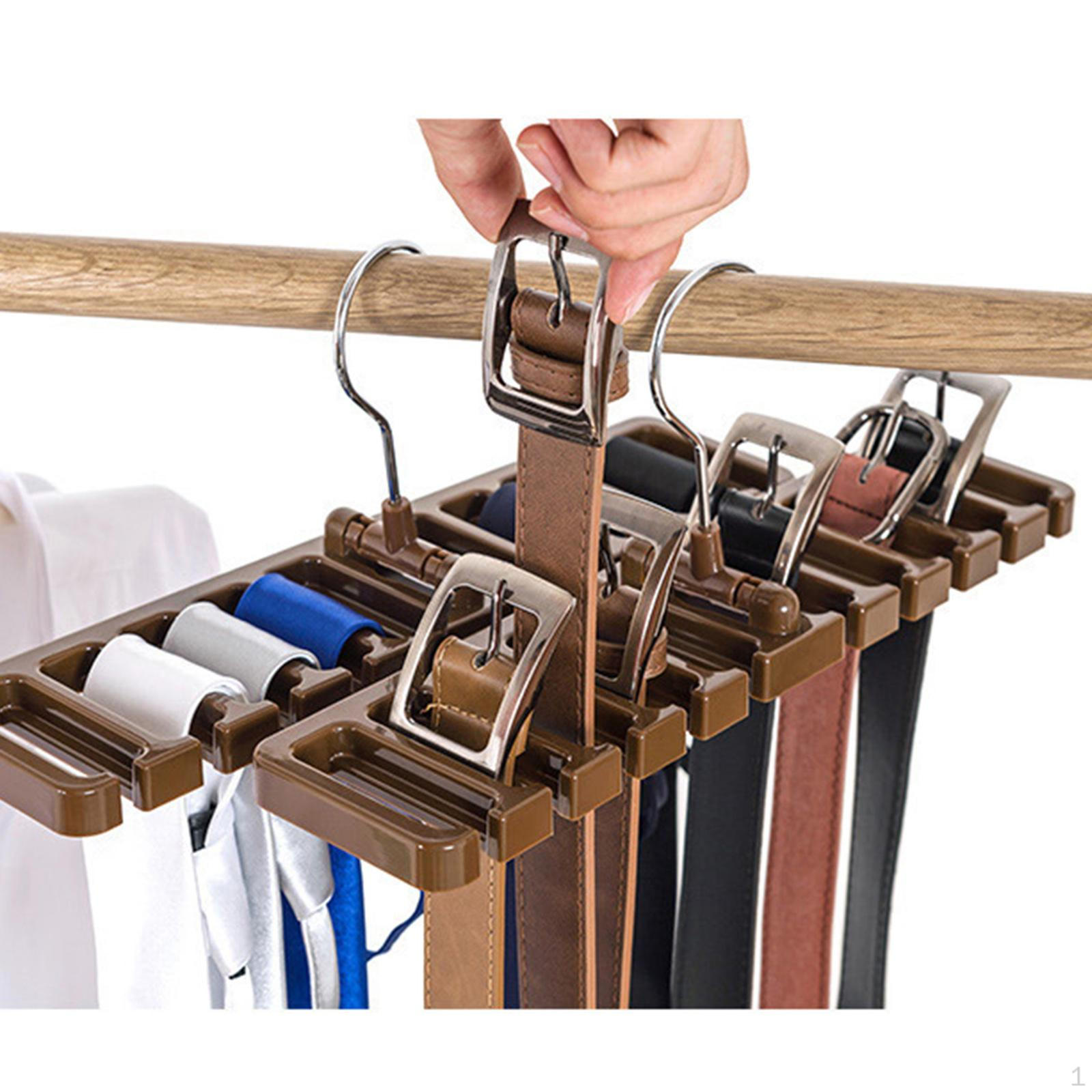 

Organizer Storage Rack Wardrobe коричневий