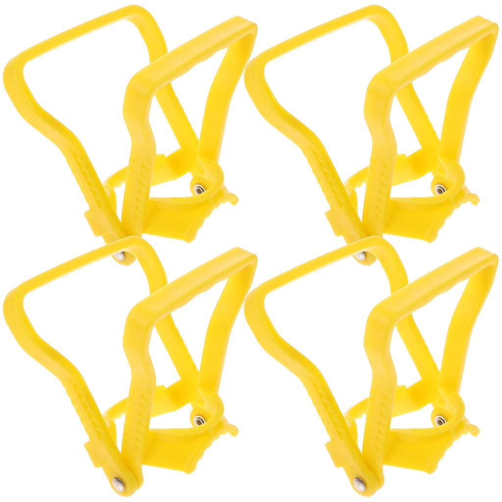 4 Stück Premium Ergonomische Wasserhebergriffe für Gallonenflaschen Eimer Träger Hebewerkzeug Komfortgriff Strapazierfähig Flaschentransport