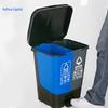 HUIHUADU Dual Compartment Recycling Bin