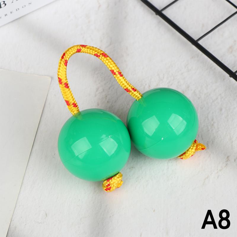 2Pcs Kashaka Rhythmic Balls Portable Rhythmic Fingertip Shaker Single Hand Percussion Instruments For Kid Adults Beginners