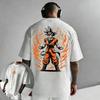 Dragon Ball Anime Goku Printed Cotton T-shirt Harajuku Men and Women Summer New Large Loose Casual Short Sleeve Top