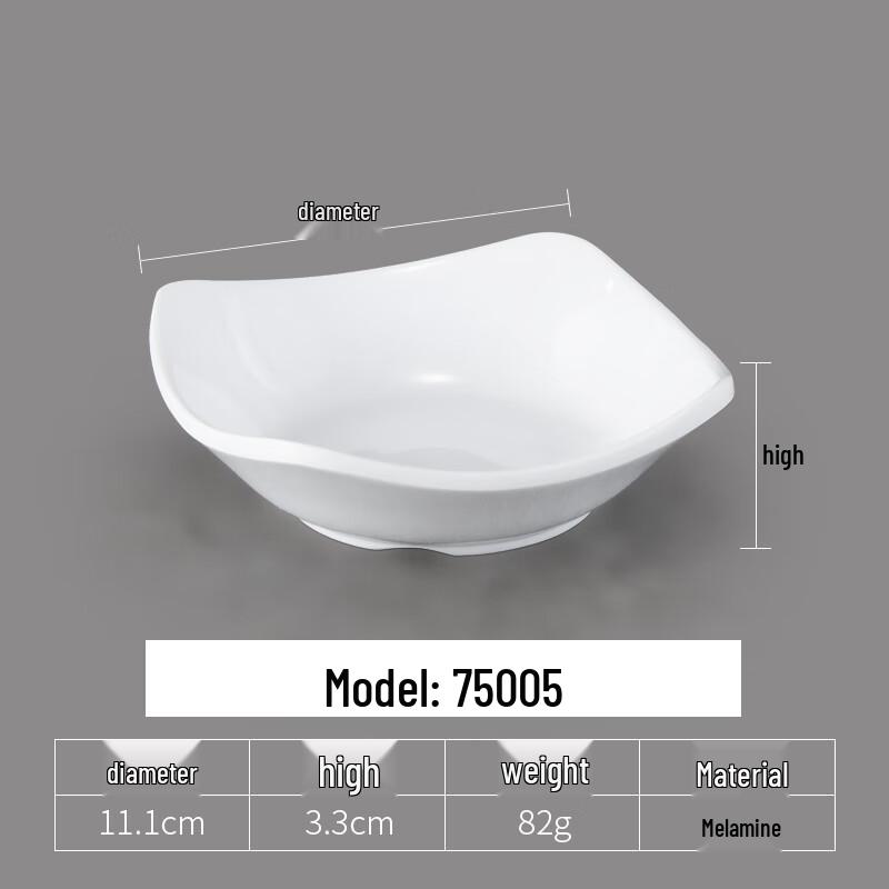 Melamine Sauce Dipping Dishes