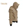 Men Halloween Hoodie with Hood Knight Drawstring Patch Pocket Ruched Elastic Cuff Long Sleeves Warrior Medieval Costume