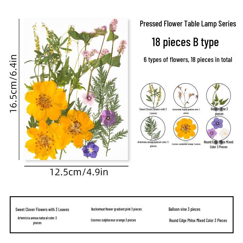 DIY Dried Flower Embossing Kit: Real Flower Resin Photo Frame & Plant Specimen Bookmarks