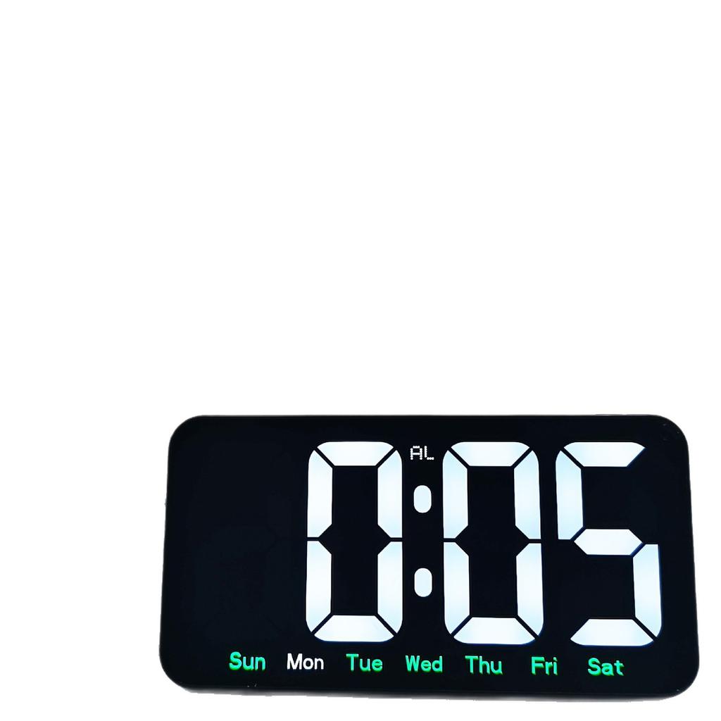 Intelligent and Simple LED Digital Clock, Large Screen Electronic Alarm Clock, Wall Clock, Multi-functional Tabletop Student-specific Alarm Clock