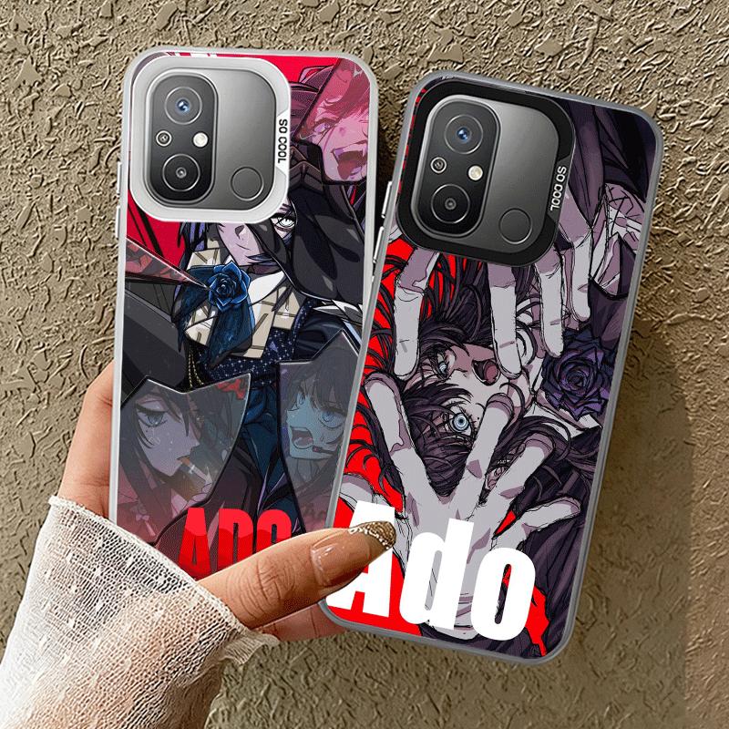 Ado Cartoon K-Kyogen X Uta Stoßfeste Handyhülle für Xiaomi Poco X7 X6 X5 X3 Pro F7 Ultra M8 Redmi 15C 15 14C 13C 12C 10C 13 12