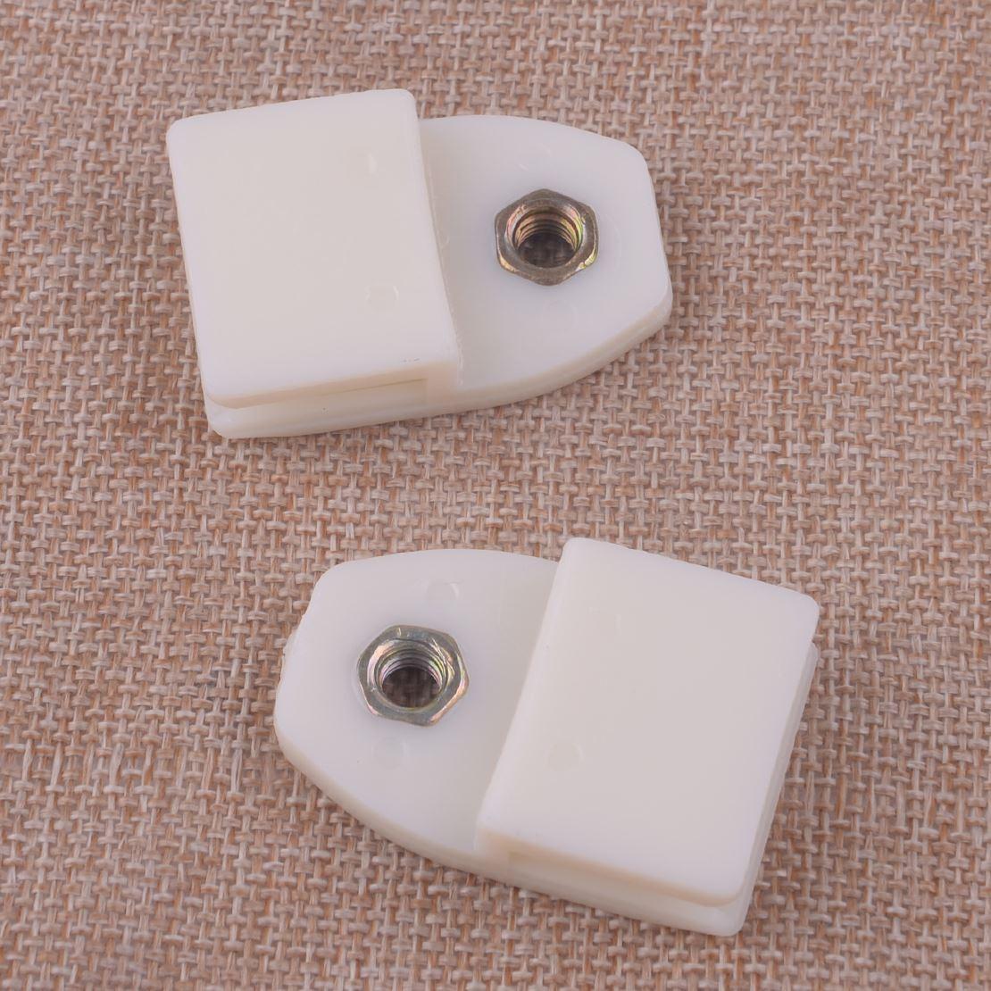 Citall 2PCS Fenster Türglas Kanal Schärpe Clips Für Honda Civic