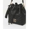 Daks Black Leather Drawstring Bag Carlisle Mesh Dcba6f323bk