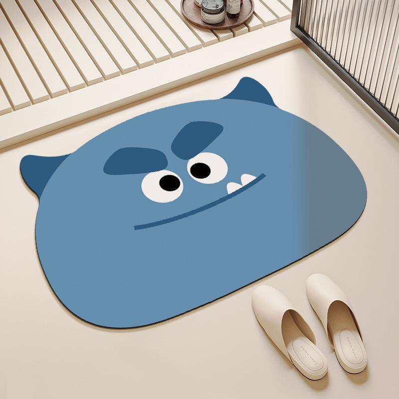 Diatom Mud Quick-Dry Anti-Slip Bathroom Mat 40x60 cm