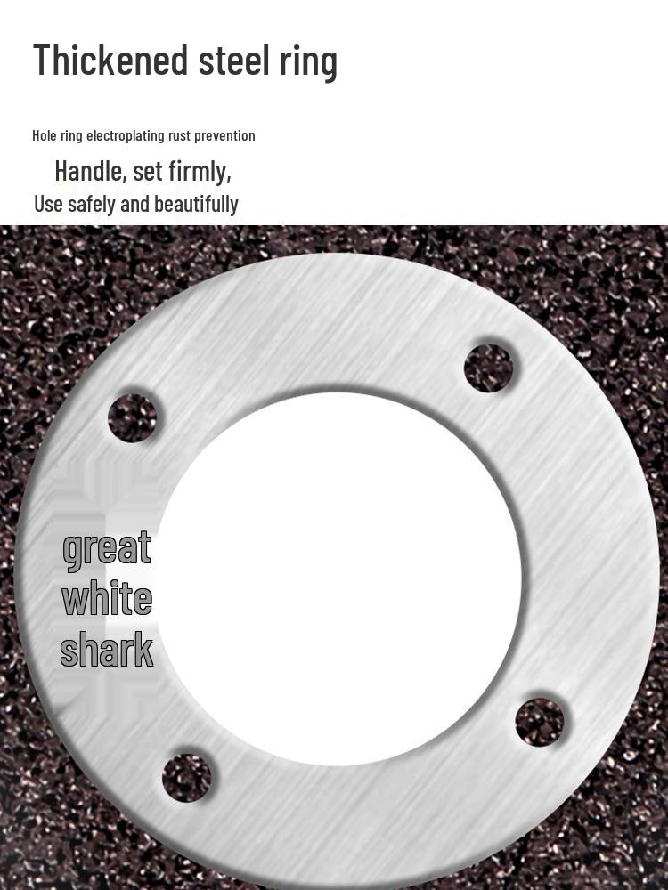 Great White Shark 125/150/180*6 Angle Grinder Polishing & Cutting Disc