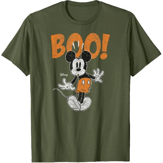 Disney Mickey Scared Boo! T-Shirt