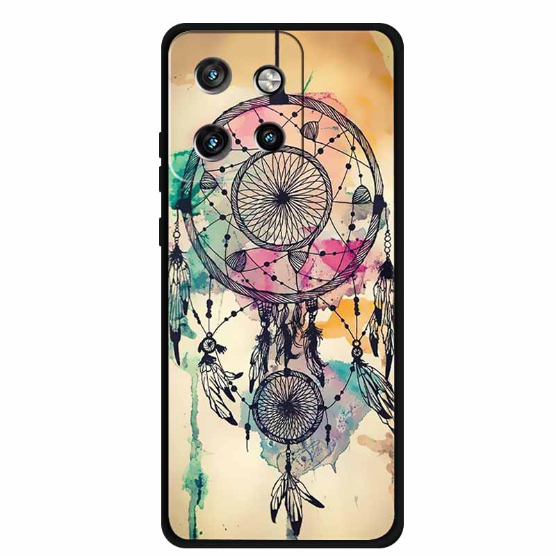 Soft Case For Motorola Moto G75 5G Cover Silicone Print Luxury Flower TPU Soft Phone Cases For Moto G75 5G  Animal Colorful TPU