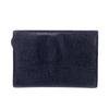 Salvatore Ferragamo Coin Pocket Key Ring Pouch Vara ribbon Lizard Coin case black Lizard Used