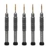 Aluminum Alloy Magnetic Flathead Screwdriver for Mobile Phone Repair with S2 Bit.