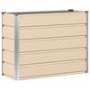 Ivory Plant Pot 100 X 40 X 75 Cm Steel