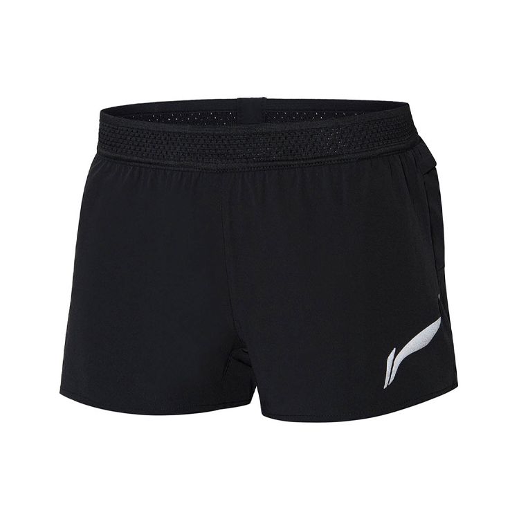 

Li Ning Running Series Logo Светоотражающие спортивные шорты женские шорты черные AAPR356-1 XL