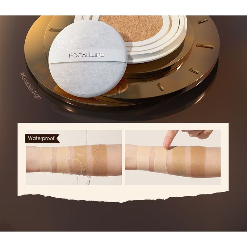 FOCALLURE - Fond de Teint Cushion Mat Sans Pores - 4 Couleurs