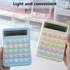 Fun and Functional 12Digit Calculator with Ergonomic Design Mechanical Keyboard Calculator for Accurate Input