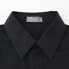DIOR 013C502A4743 Off-White Cotton Jacquard Shirt tops 39 NavyUsed