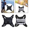 Nylon chest pocket, running backpack, vest, phone and accessory holder,