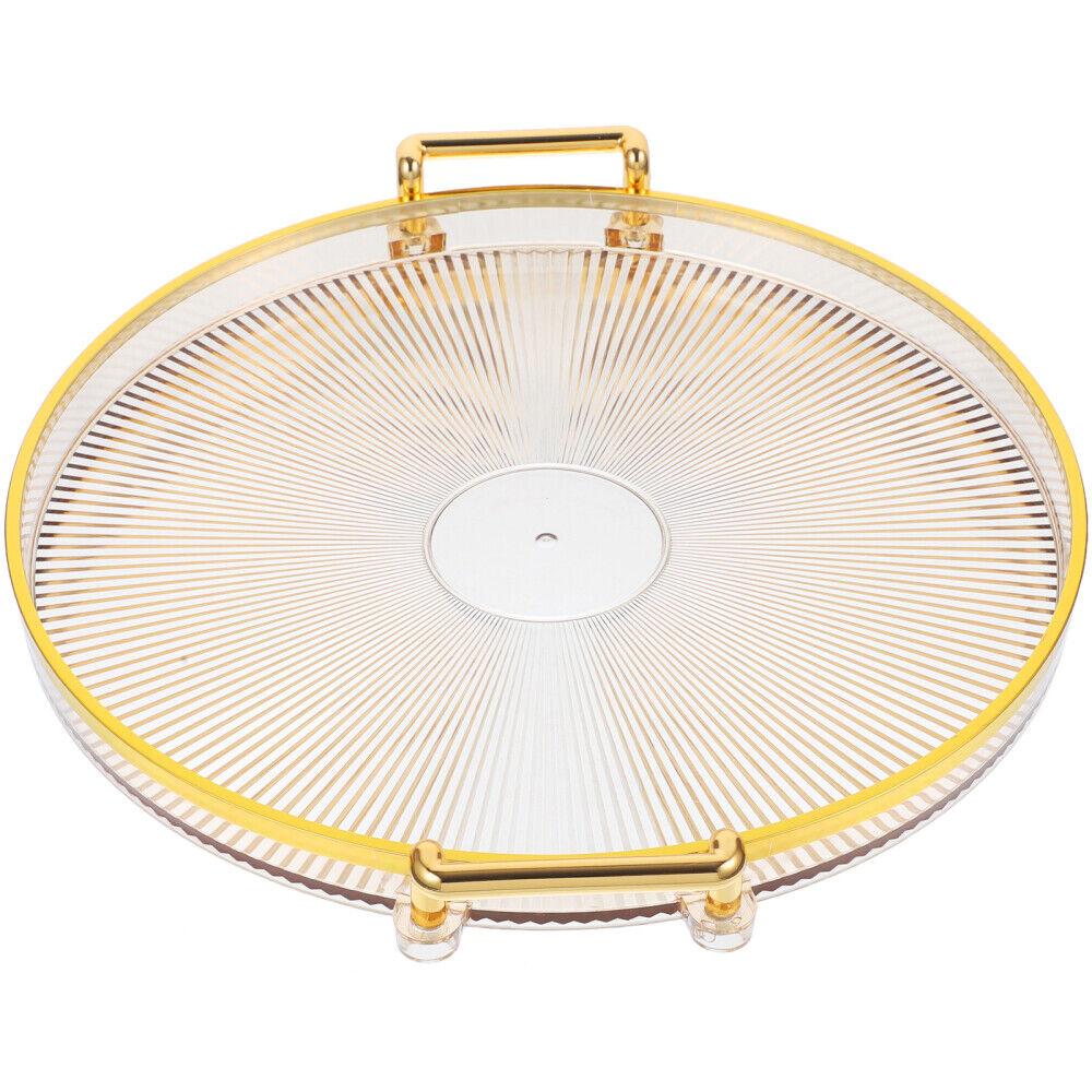 

Многоцелевой круглый поднос Kell, поднос для хранения закусок, поднос для завтрака, тортов, конфет