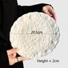 Relief Rose Ceramic Plate Dessert Dish Retro Vegetable Salad Plate Cake Plate Dim Sum Plates Afternoon Tea Ceramic Tableware