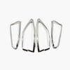 Chrome Rear Tail Light Lamp Cover Trim 4pcs For Toyota Corolla Cross