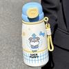 Water Bottle Cute Apple Dog Cartoon Thermos Cup Sturdy Lifting Ring Easy To Carry a Cup Double Drinking Cup