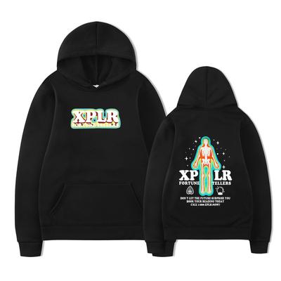 Fashion Hoodies Men Women Hooded Sweatshirts Fashion Hip Hop Casual Pullovers Autumn Boys Girls Black Streetwear Hoodie
