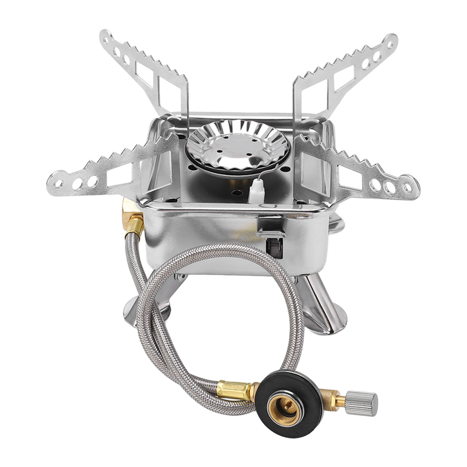 

Складная походная плита, легкая, четырехногая, безопасная, портативная походная плита со шлангом