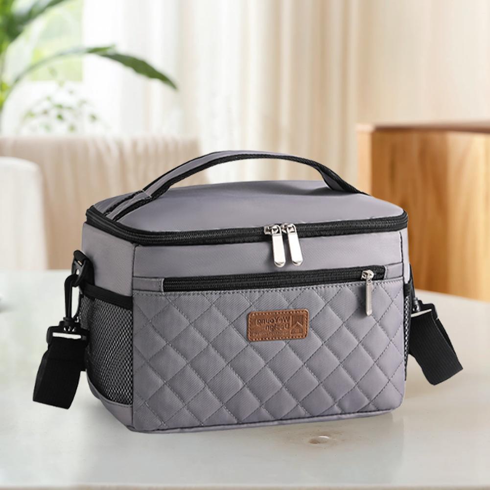 Insulated Lunch Box Leakproof Reusable Lunch Box Soft Cooler Cooling Tote for Men and Women