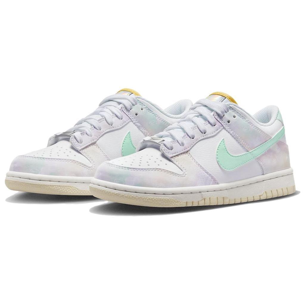 Nike Dunk Low GS Pastel Paisley Kids Sneakers White Phantom Mint-Foam FJ7707-131